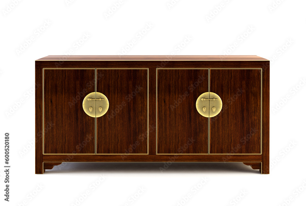 bureau 3d rendering on white background bureau 3d rendering on white background