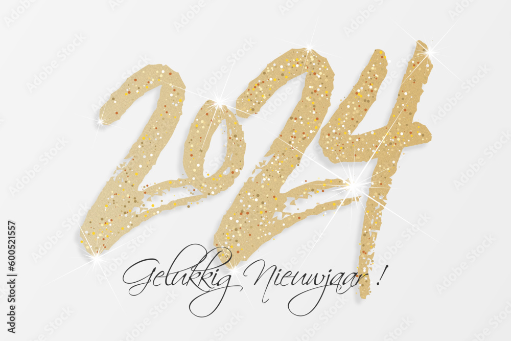 2024 - gelukkig nieuwjaar 2024