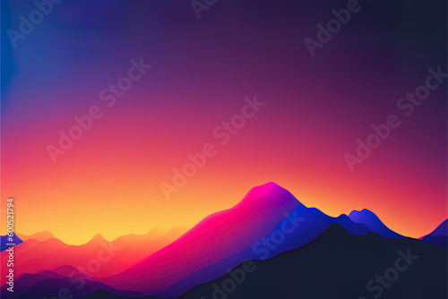 Abstract colorful background (AI generated - FREE copyright)