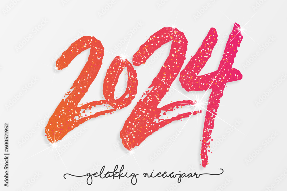 2024 - gelukkig nieuwjaar 2024