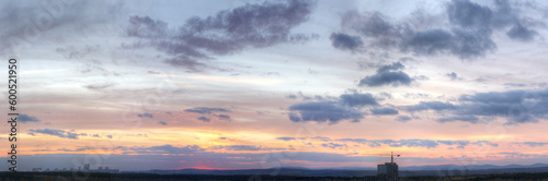 panoramic view of cloud sky