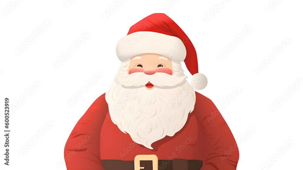 Illustration of Santa Claus on transparent background png Illustration of Santa Claus on transparent background png