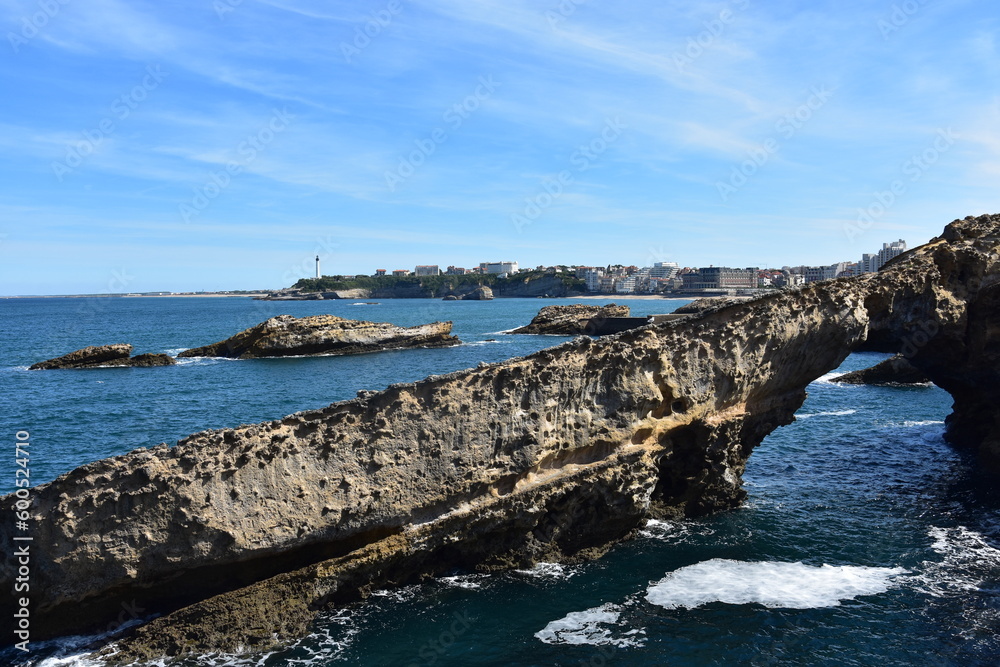 Les rochers de Biarritz