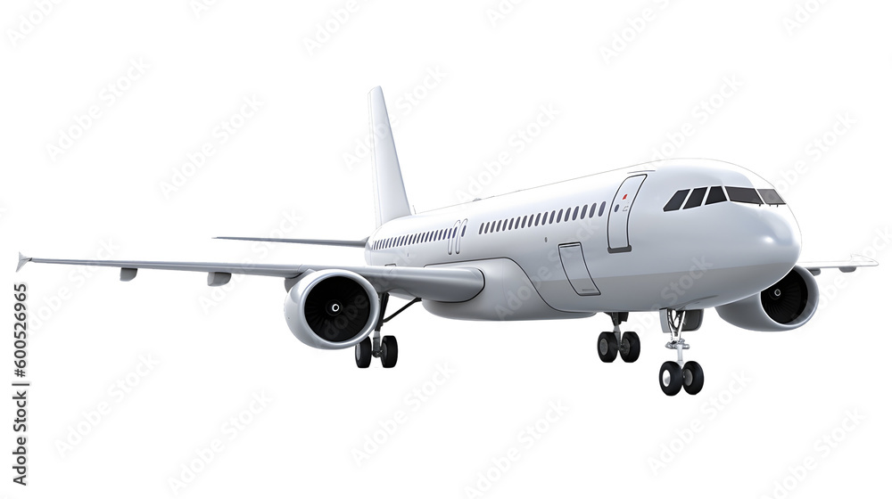 Plane on transparent background png