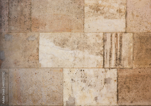 Wallpaper Mural old brown stone wall texture Torontodigital.ca