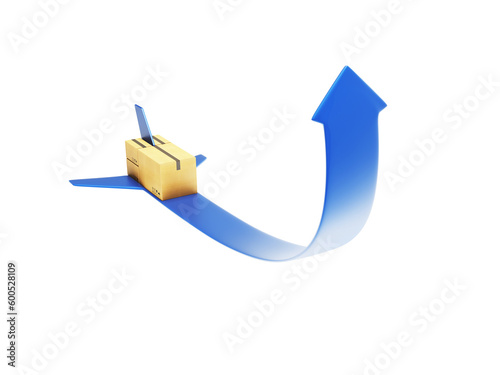 Free Download air traffic, isolater 3d rendering - GFXLoad