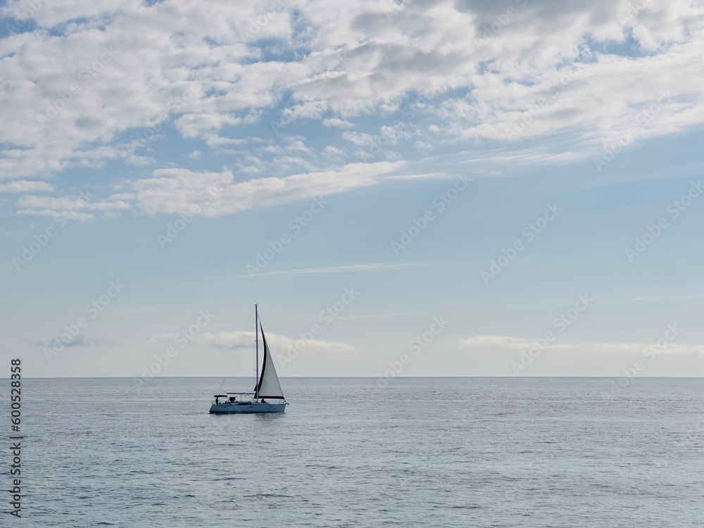 sailboat on the sea