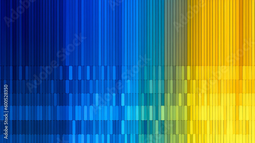 Wallpaper Mural Bright gradient background, blue color turning into yellow, generative AI. Torontodigital.ca