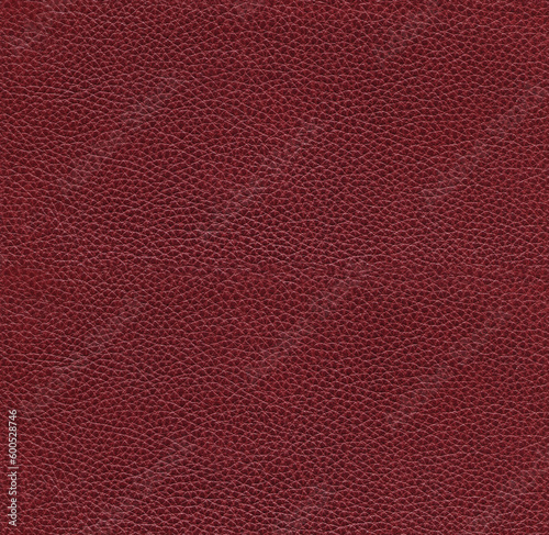 Canvas Print seamless red leather texture