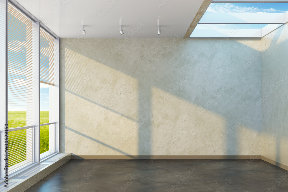 Fototapeta premium new empty office room