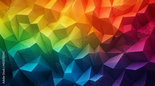 prismatic paper background Generative AI