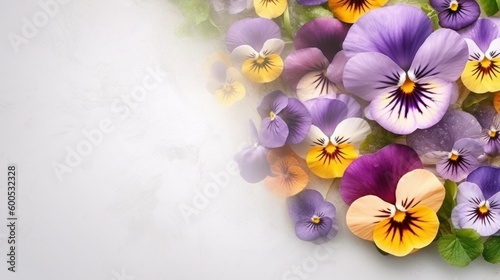 bouquet of flowers on white background