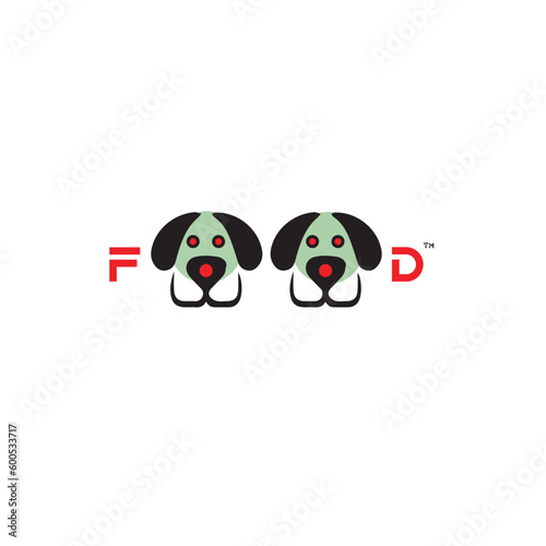Fototapeta Naklejka Na Ścianę i Meble -  Food logo