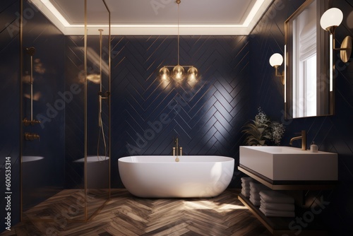 Sophisticated Marble Bathroom  High-End Fixtures  Freestanding Tub  and Architectural Inspiration..