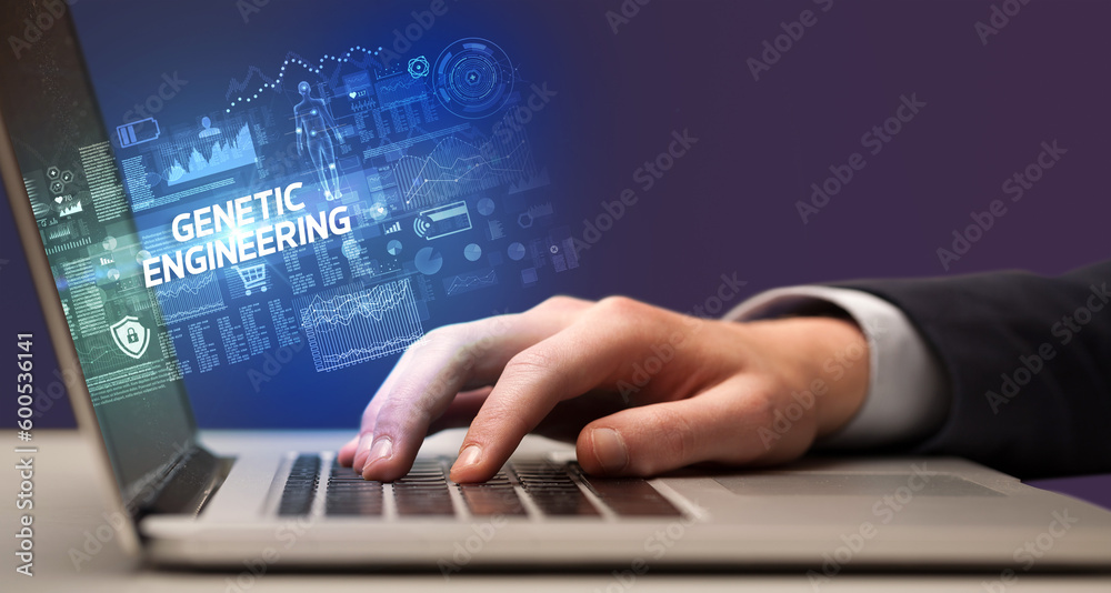 Businessman working on laptop concept Businessman working on laptop concept