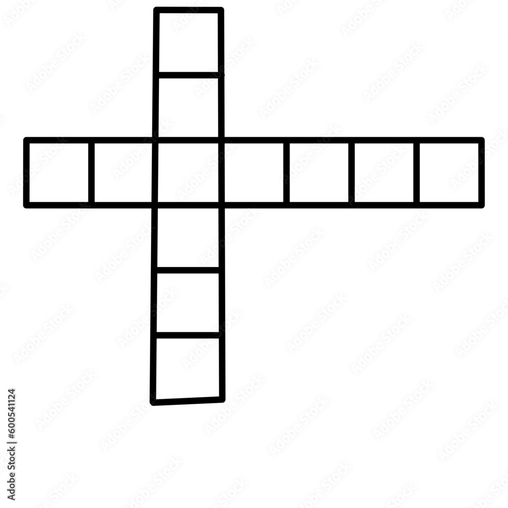 Crossword Flat Icon 