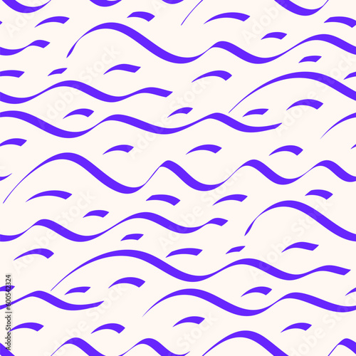 Seamless pattern with a simple abstract drawing. Vector illustration