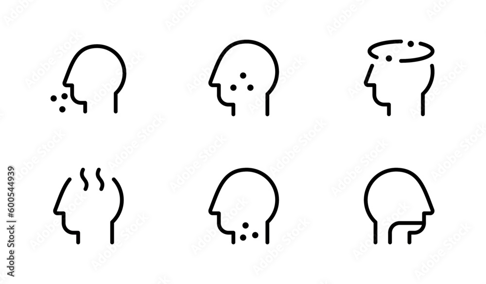medical condition icon vector set design with Editable Stroke. Line, Solid, Flat Line, thin style and Suitable for Web Page, Mobile App, UI, UX design. medical condition icon vector set design with Editable Stroke. Line, Solid, Flat Line, thin style and Suitable for Web Page, Mobile App, UI, UX design.