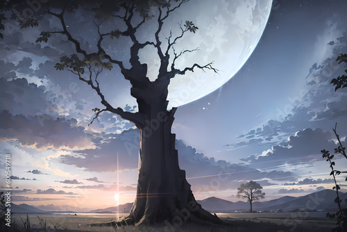 Stunning Nighttime Landscapes: Capturing the Beauty of Nature, Fantasy, and Abstract Art in Ultra-Detailed Quality