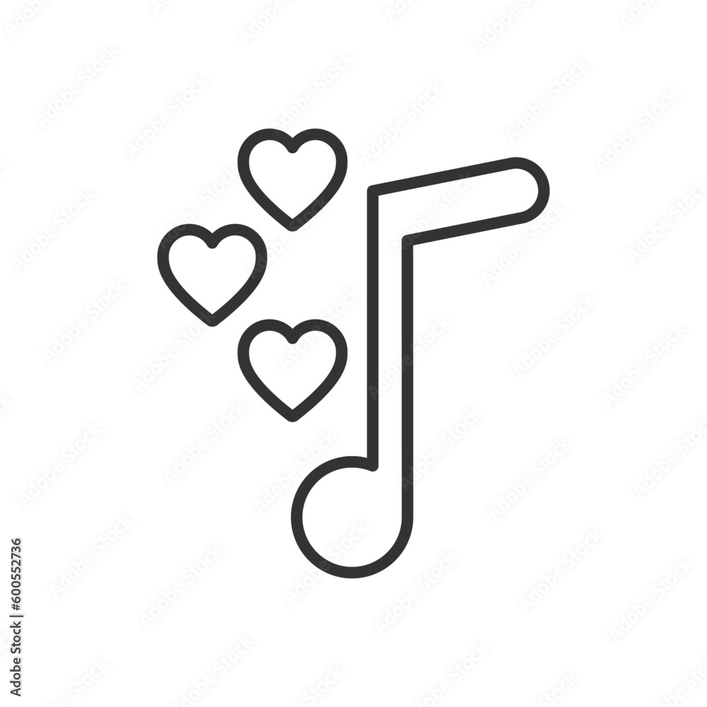 Romantic Music Icon - Romantic Melody Icon Romantic Music Icon - Romantic Melody Icon