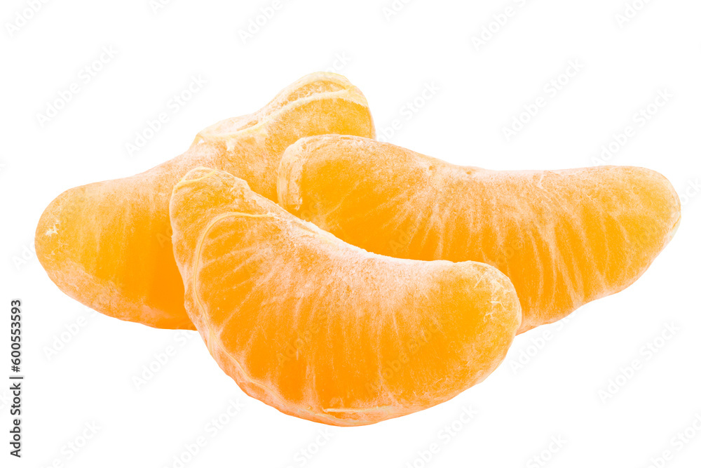 mandarin, tangerine, isolated on white background, full depth of field mandarin, tangerine, isolated on white background, full depth of field
