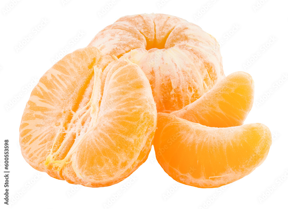 mandarin, tangerine, isolated on white background, full depth of field mandarin, tangerine, isolated on white background, full depth of field