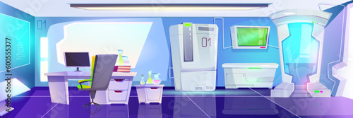 Cryonics laboratory space