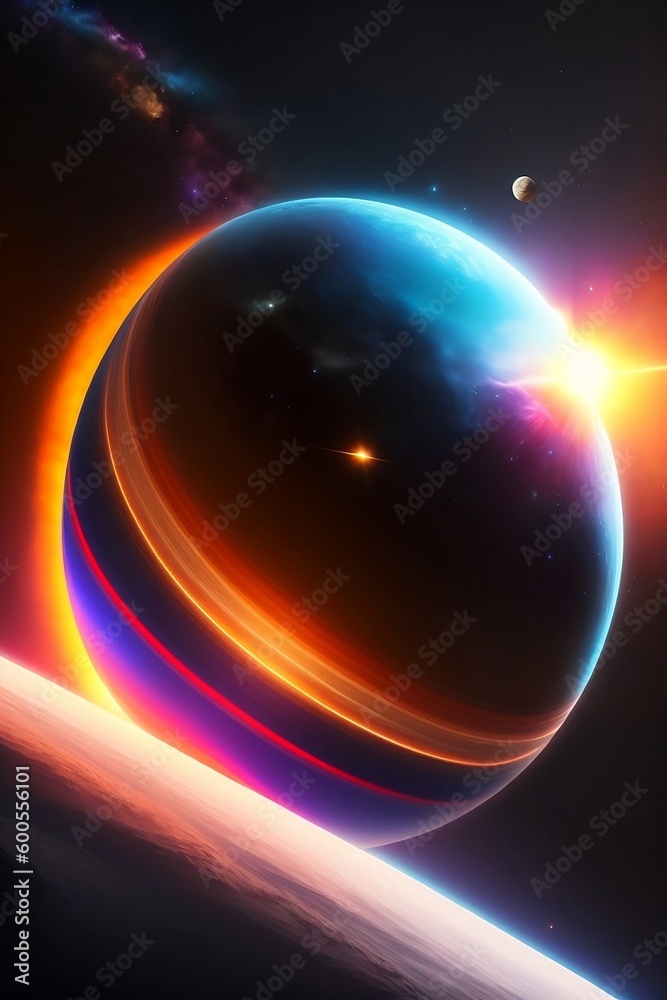 Obraz premium planet in space