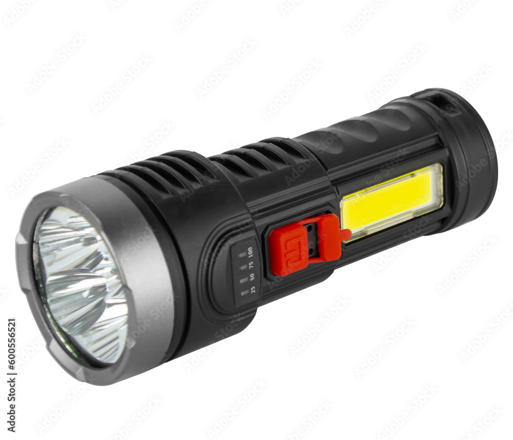 battery-powered flashlight battery-powered flashlight