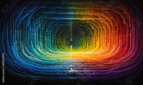 Illusions of the inner color spectrum, generative AI