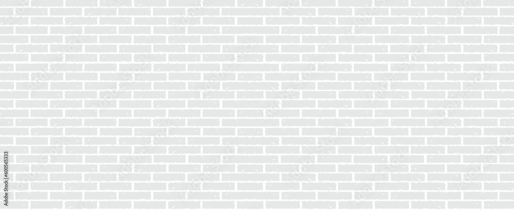 white bricks wall background suitable for many uses  - obrazy, fototapety, plakaty 
