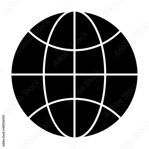 Biosphere Glyph Icon