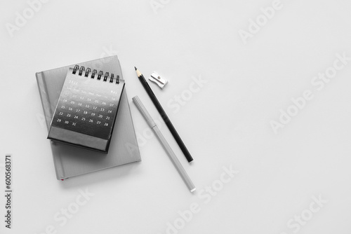 Flip paper calendar for May...