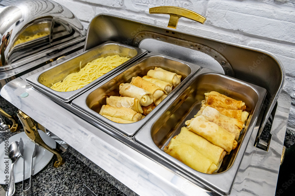 Breakfast Buffet Concept, Breakfast Time in Luxury Hotel Breakfast Buffet Concept, Breakfast Time in Luxury Hotel