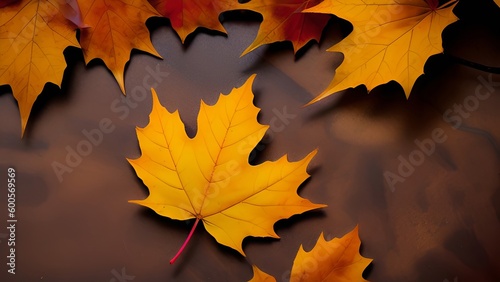 Autumn Blaze: A Fiery Display of Nature's Beauty photo