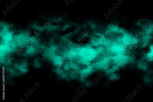 Blue neon powder