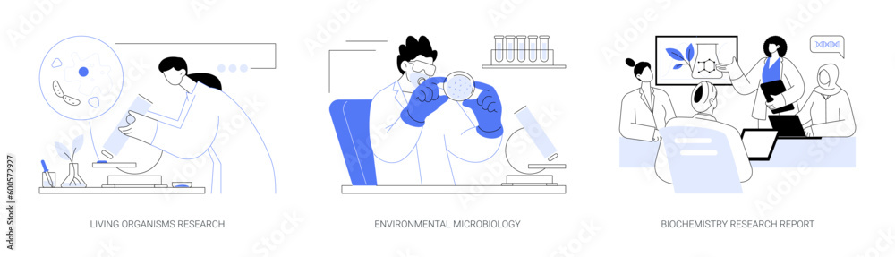 Environmental science abstract concept vector illustrations. Environmental science abstract concept vector illustrations.