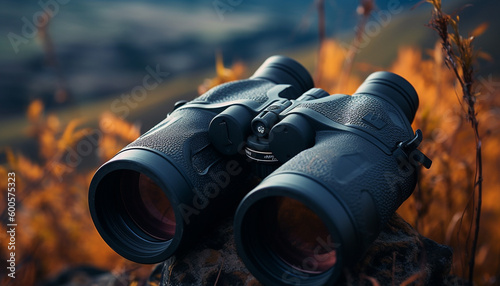 Wallpaper Mural Sunset adventure: watching nature discovery through lens generated by AI Torontodigital.ca