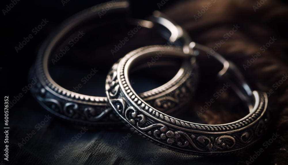 Metallic horse bracelet, a gift of love generated by AI Metallic horse bracelet, a gift of love generated by AI