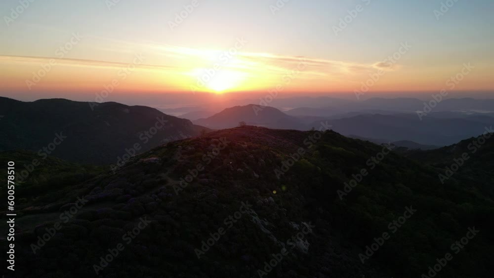 황매산일출 황매산일출