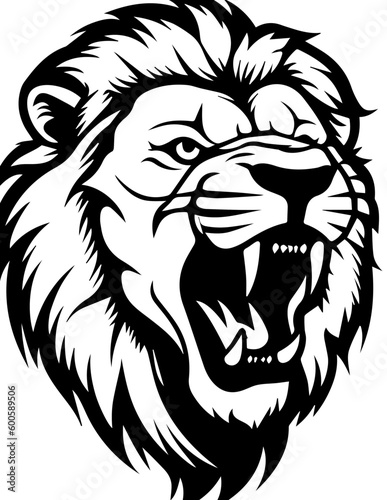 Wallpaper Mural Lion head Head Vector Logo Fitness Sports Icon Tattoo SVG Torontodigital.ca