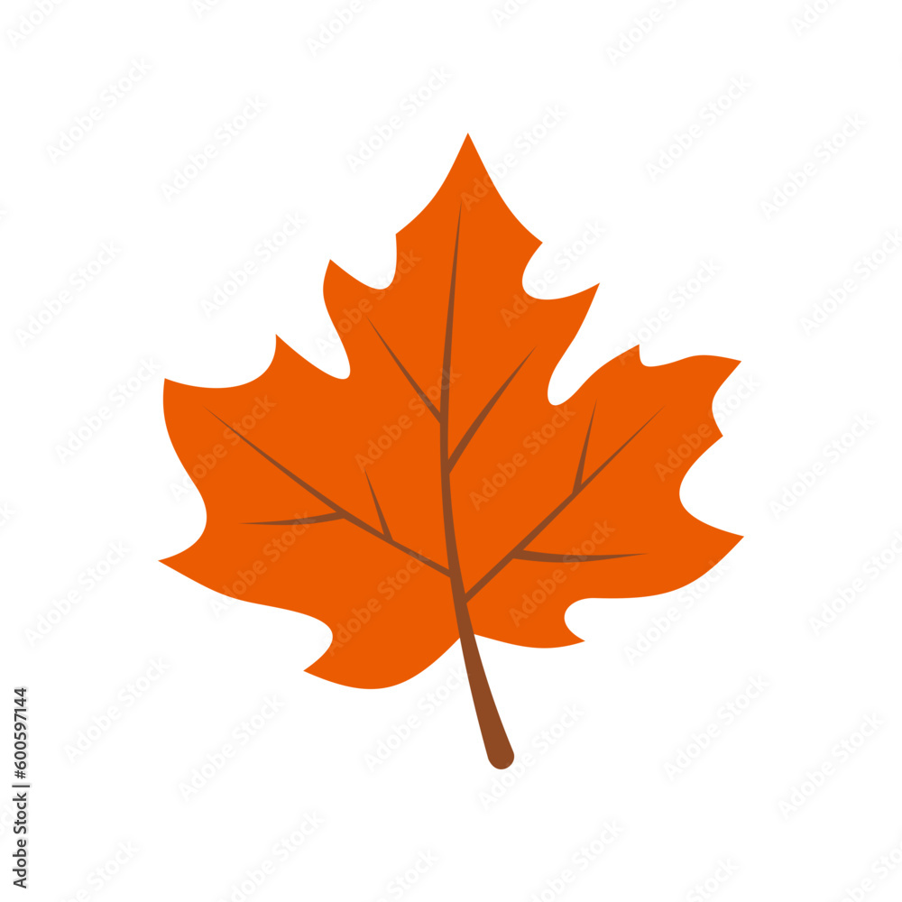 Leaf Flat Illustration Leaf Flat Illustration