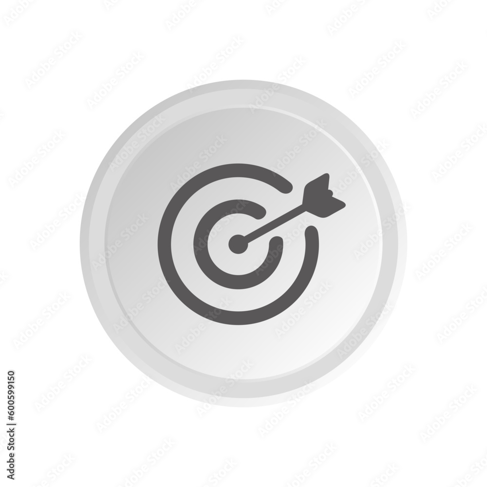 Target Button Icon Target Button Icon