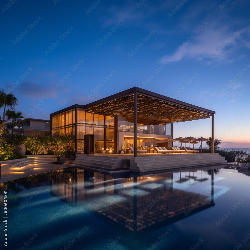 resort sunset