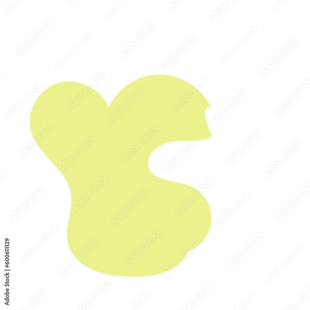 Yellow Abstract Shapes Vectors Yellow Abstract Shapes Vectors