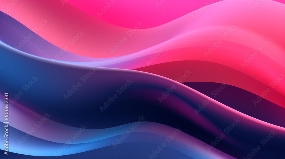 Generative AI, a gradient effect for a modern and sleek website design Generative AI, a gradient effect for a modern and sleek website design