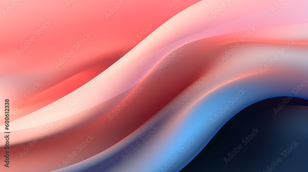 Generative AI,  a gradient effect for a modern and sleek website design