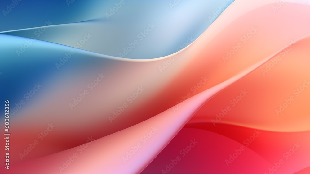Generative AI, a gradient effect for a modern and sleek website design Generative AI, a gradient effect for a modern and sleek website design