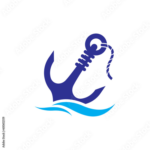 Anchor logo images illustration