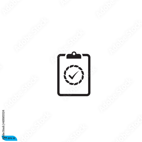 Icon vector graphic of Checkmark list